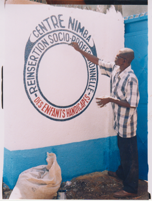 centre nimba op nieuwe locatie in Dabompa, guinee conakry